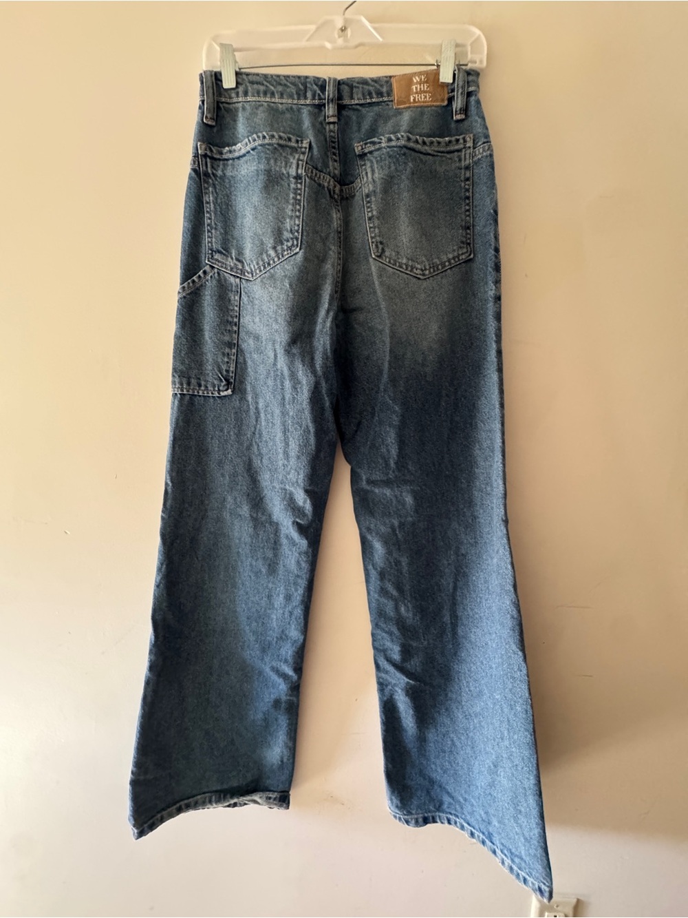 Free People We The‎ Free Women's Tinsley Baggy High Rise Straight Jeans - Picture 7 of 10